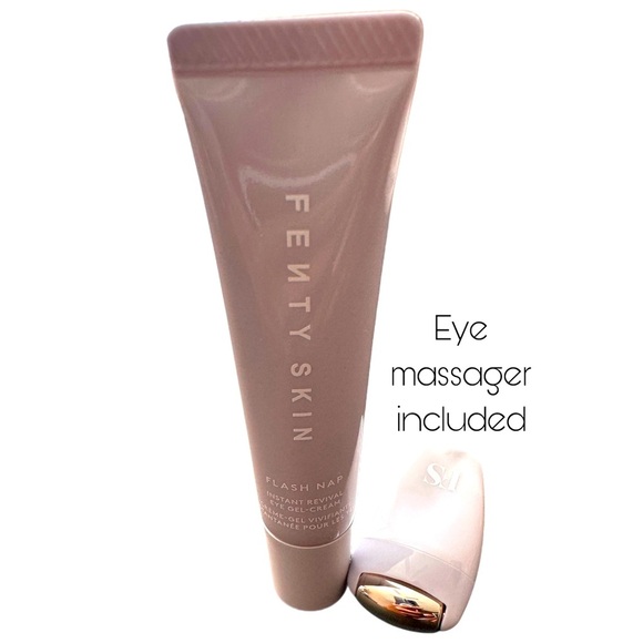 NEW FENTY SKIN FLASH NAP INSTANT REVIVAL EYE GEL-CREAM + EYE MASSAGE TOOL 15ML - Picture 2 of 6